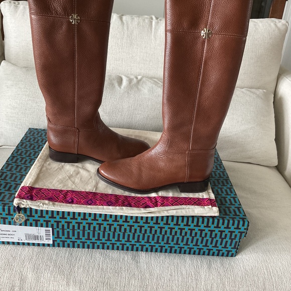 Tory Burch Jolie Riding Boot size 8.5 - Picture 1 of 5